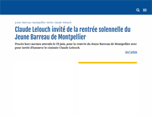Tablet Screenshot of heraultjuridique.com